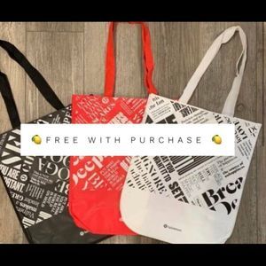FREE LULULEMON REUSABLE BAG